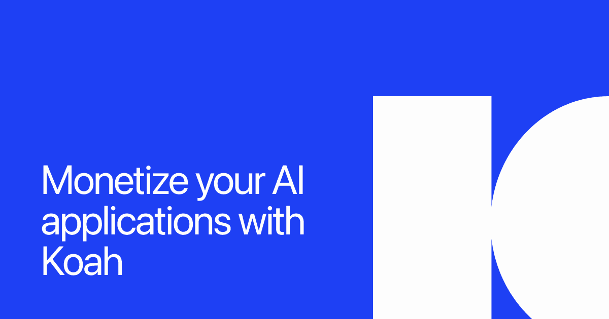 Koah Labs: Monetisasi Aplikasi AI Generatif dengan Iklan Kontekstual