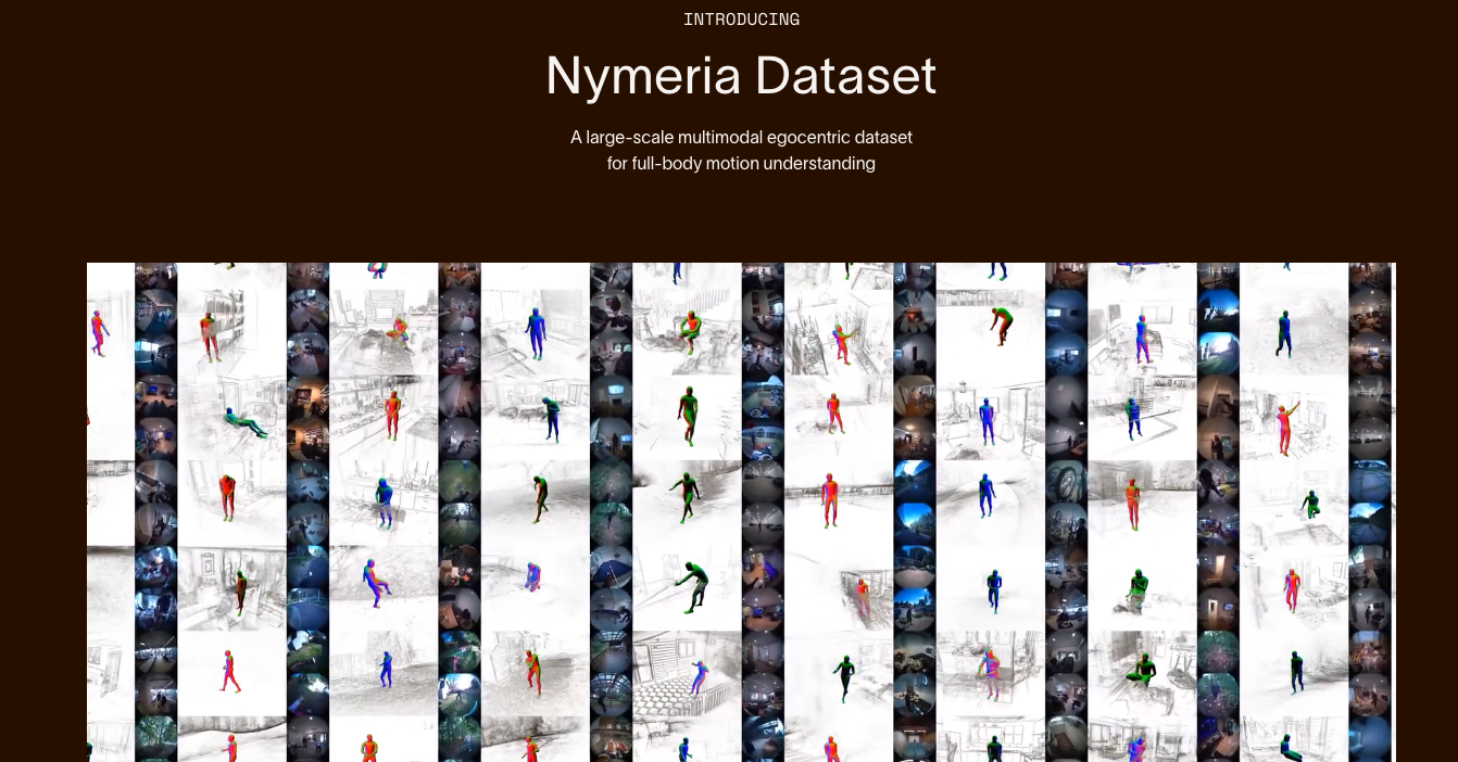 Project Aria: Nymeria Dataset, Koleksi Gerakan Manusia Terbesar untuk AR/VR