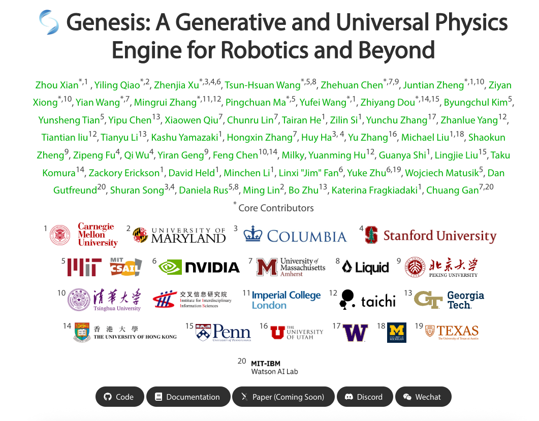 Genesis: Simulator Fisika AI Tercepat 43 Juta FPS