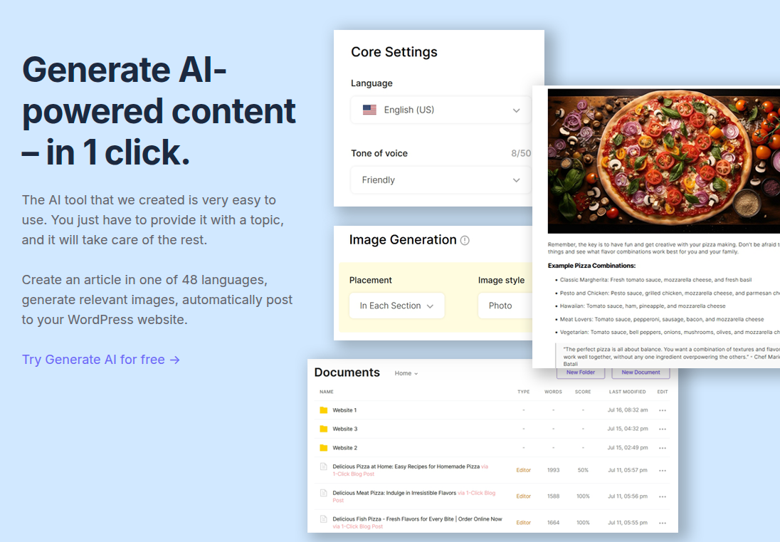 SEO Writing AI: Alat Pembuat Konten SEO Otomatis dengan Satu Klik