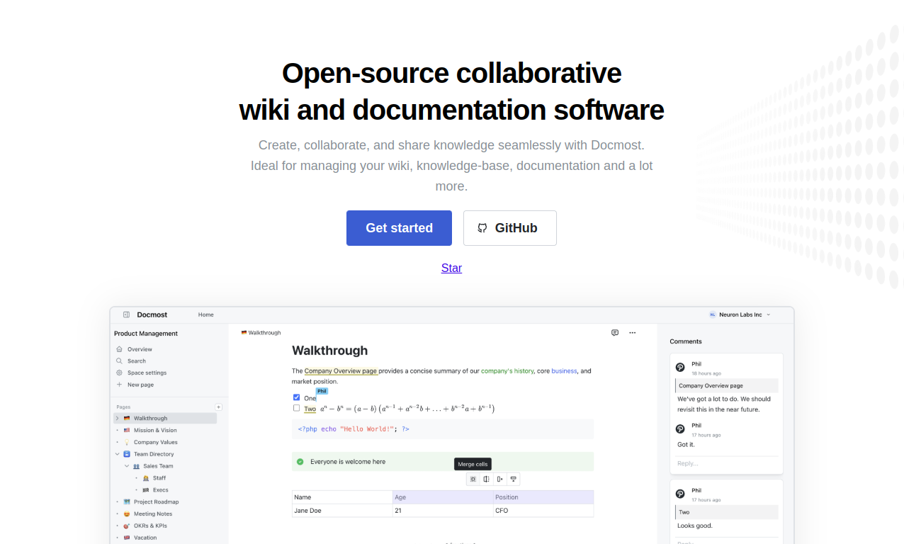 Docmost: Solusi Wiki Open Source untuk Kolaborasi Real-Time