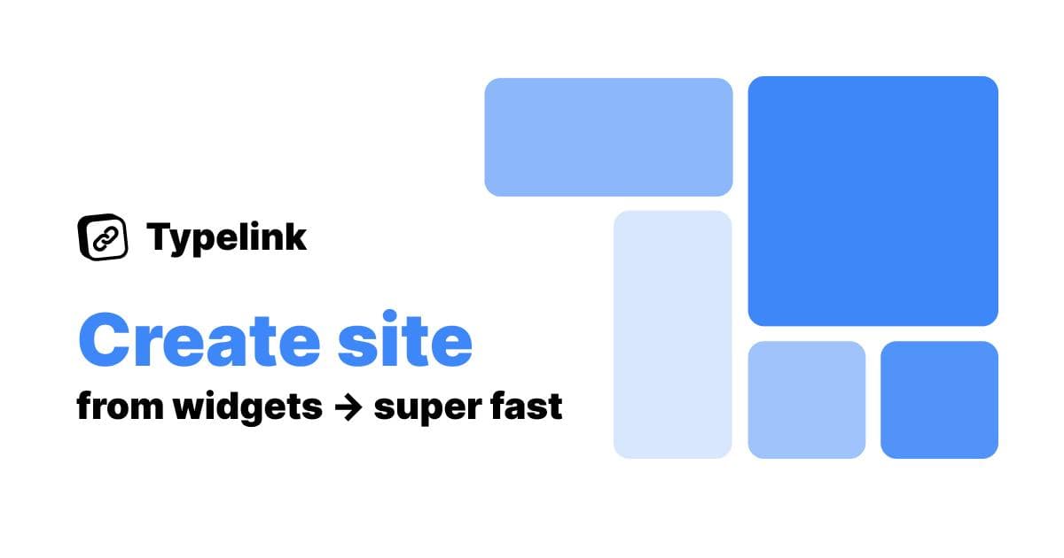 Type.link: Pembuat Situs Web No-Code dengan Gaya Bento yang Cepat