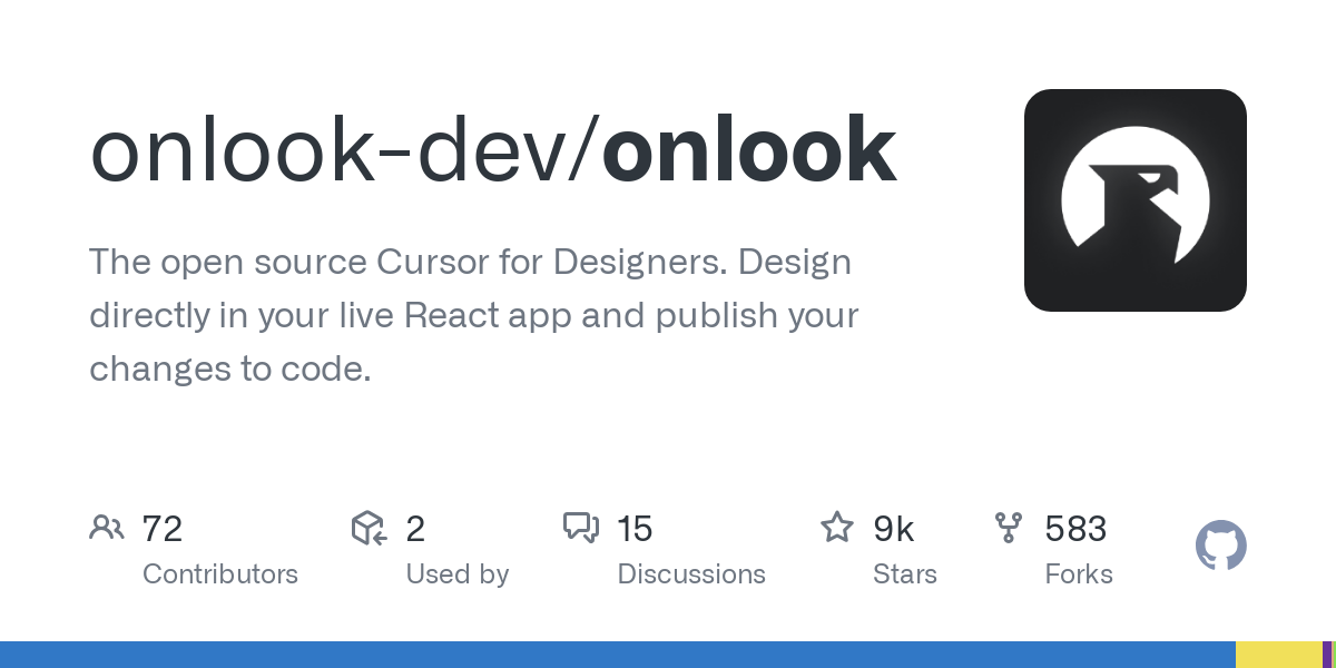 Onlook: Alat Open-Source untuk Desainer React & TailwindCSS