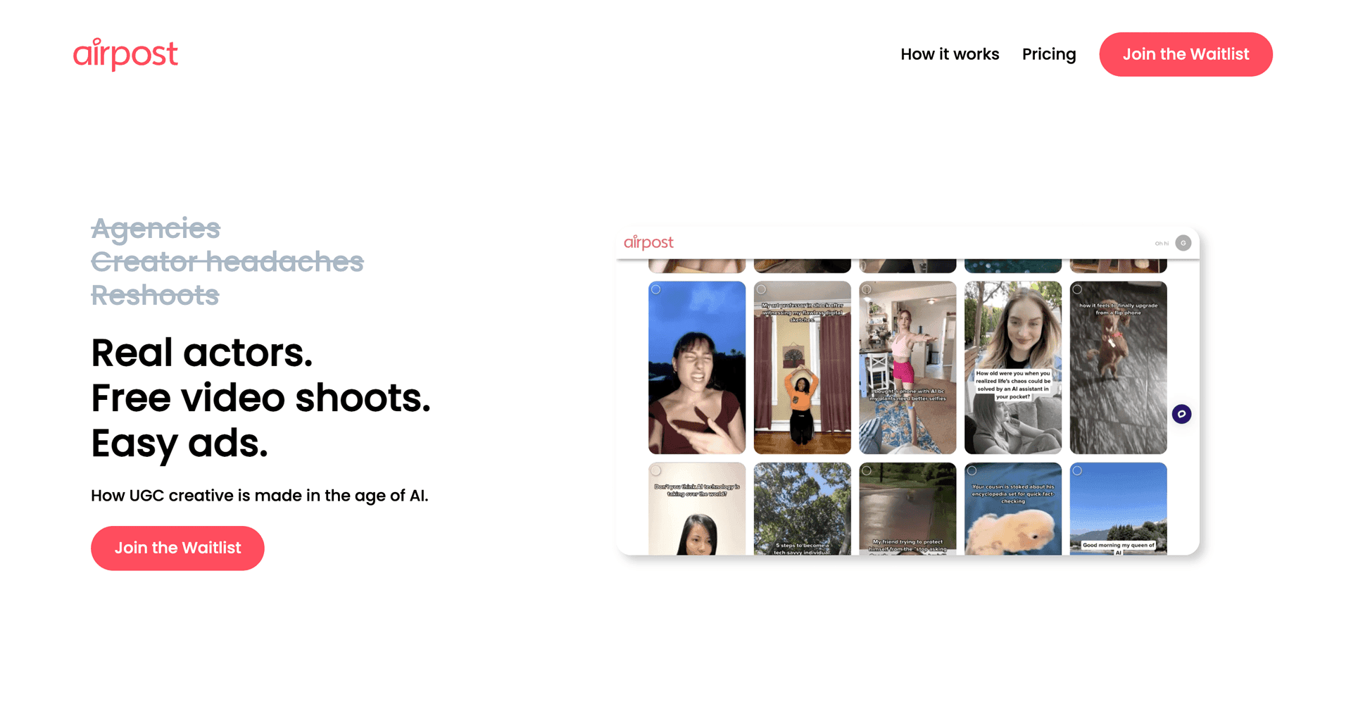 Airpost AI: Platform Pembuatan Iklan Video AI untuk E-commerce