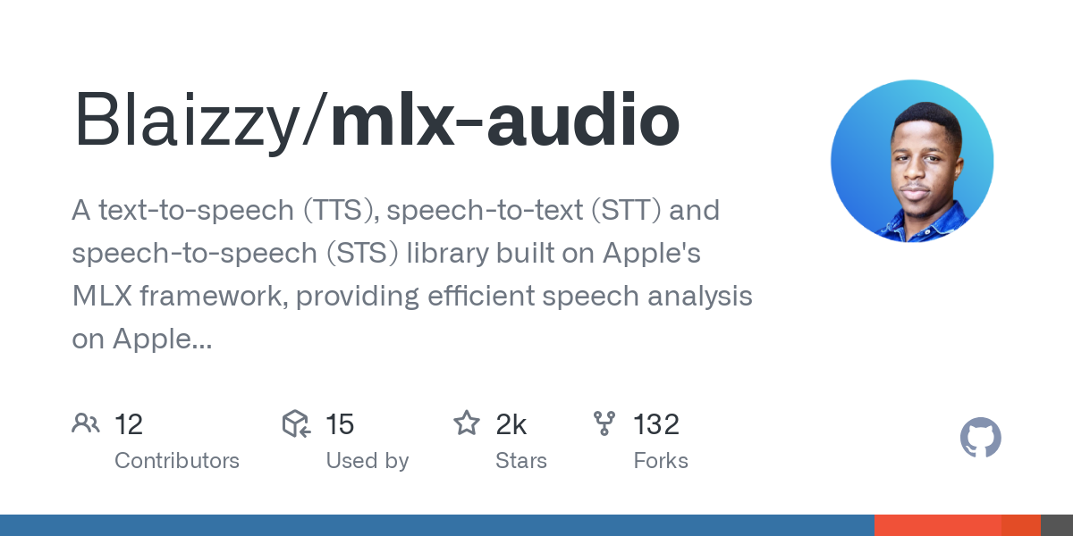 MLX-Audio: Pustaka TTS dan STS Berbasis Apple MLX untuk Sintesis Suara Efisien