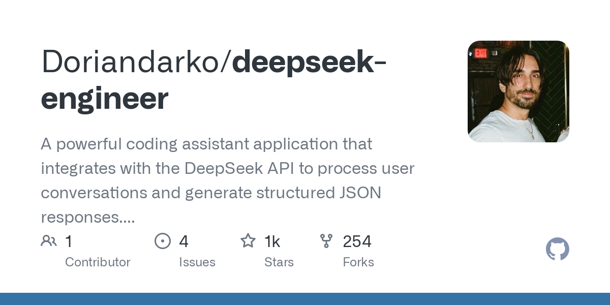 DeepSeek Engineer: Asisten Coding CLI yang Kuat dengan Teknologi DeepSeek AI