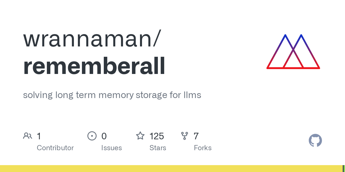 Rememberall: Solusi Memori Jangka Panjang Open-Source untuk GPT