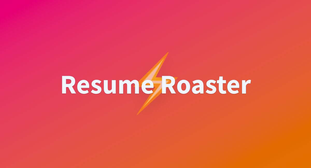 Resume Roaster: Kritik Humoris AI untuk Resume Anda