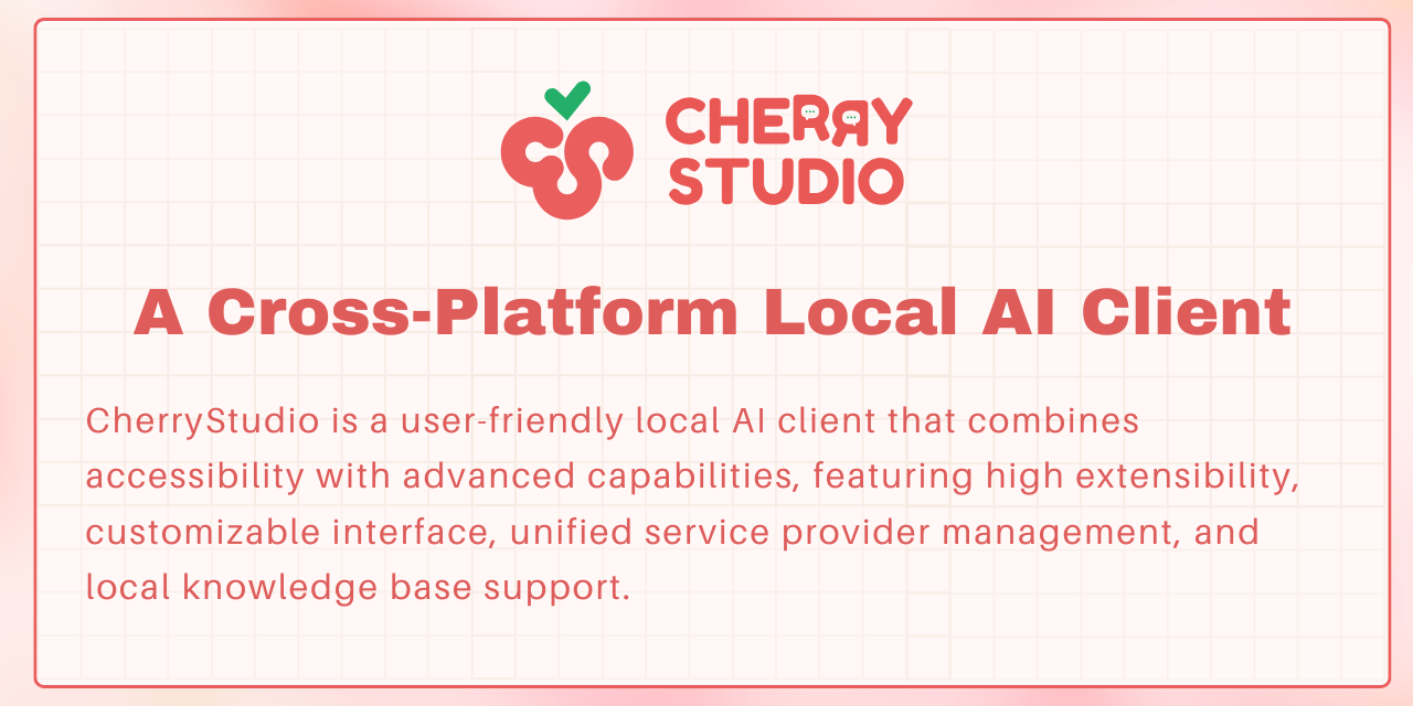 Cherry Studio: Klien AI Multi-Model untuk Windows, Mac, dan Linux