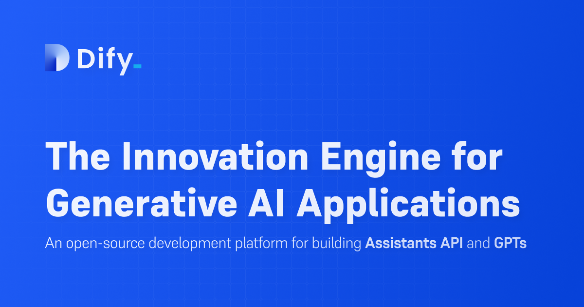 Dify: Platform Open Source untuk Bangun Aplikasi AI Generatif