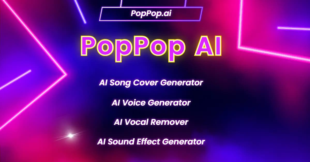 PopPop AI: Platform Gratis untuk Alat Audio Berbasis AI